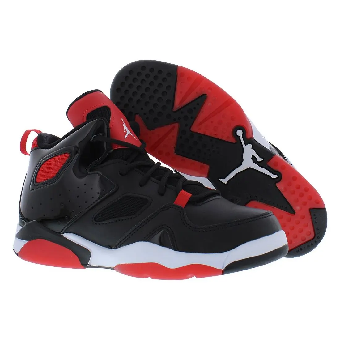 Nike shoes - DM1686006 - DM1686006 - Black/White/University Red, Main: Black 3