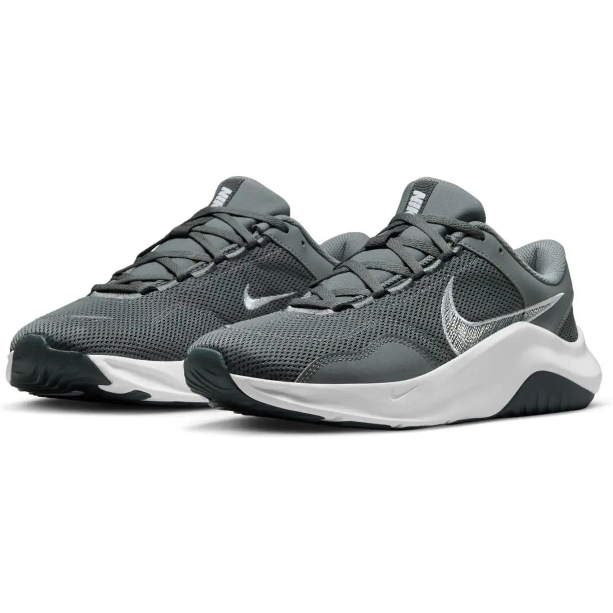 Nike shoes - Nike Legend Essential 3 - Legend Essential - DM1120-002 - Smoke Grey/White-Dark Smoke Grey 10