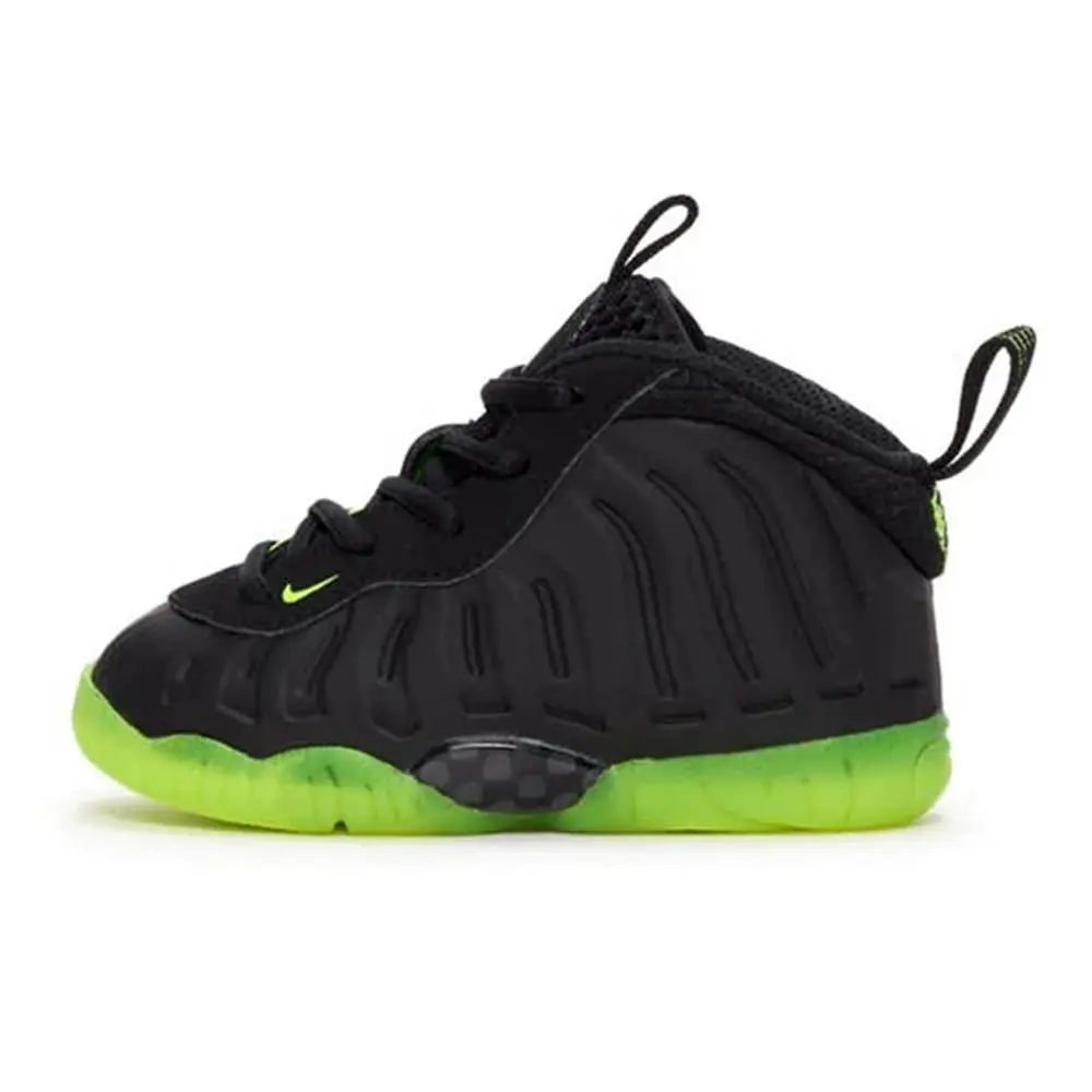 Toddler`s Nike Little Posite One Black/volt HF0975 001 - 5