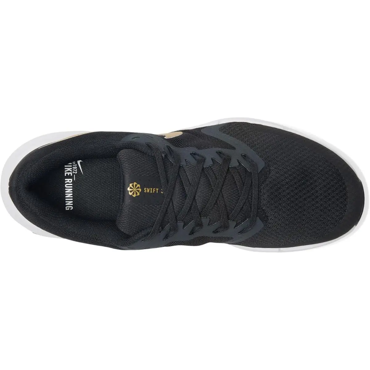 Nike shoes - Nike Run Swift - Run Swift - DR2695-010 - Black/Metallic Gold-Anthracite 4