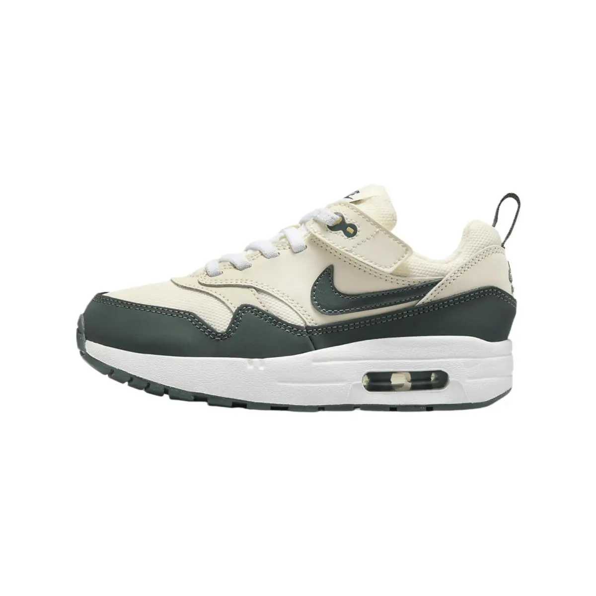 Nike Air Max 1 Easyon Little Kids` Shoes DZ3308-107 Pale 8 Little Kid