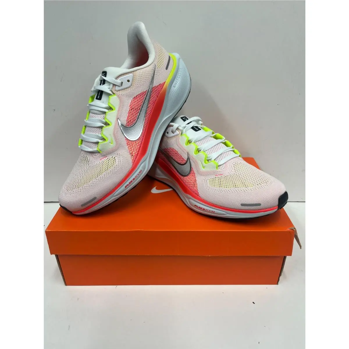 Nike shoes - Nike Air Zoom Pegasus 41 - White/Mint Foam-Pure Platinum (113) 48