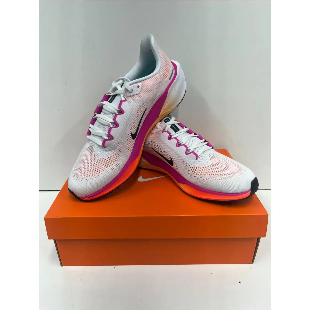 Nike shoes - Nike Air Zoom Pegasus 41 - White/Mint Foam-Pure Platinum (113) 42