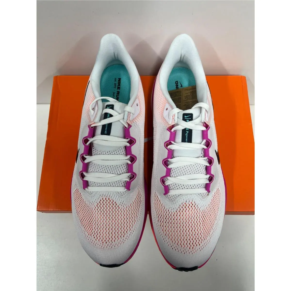 Nike shoes - Nike Air Zoom Pegasus 41 - White/Mint Foam-Pure Platinum (113) 43
