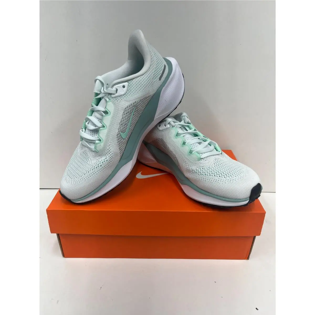 Nike shoes - Nike Air Zoom Pegasus 41 - White/Mint Foam-Pure Platinum (113) 14