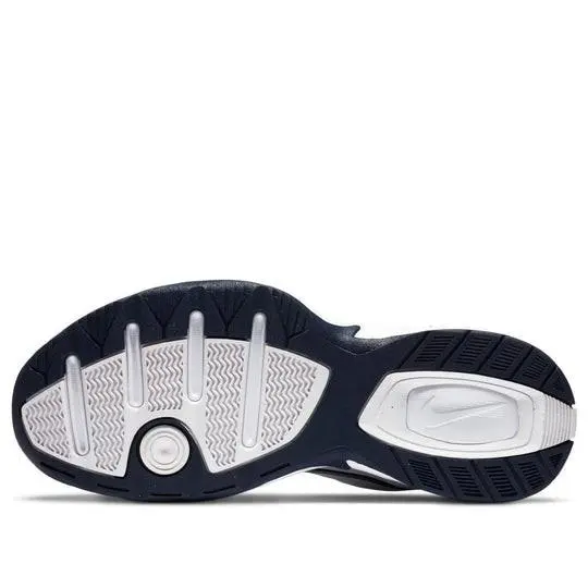 Nike shoes - Nike Air Monarch IV - Air Monarch - 415445-102 - White/Navy/Silver 3
