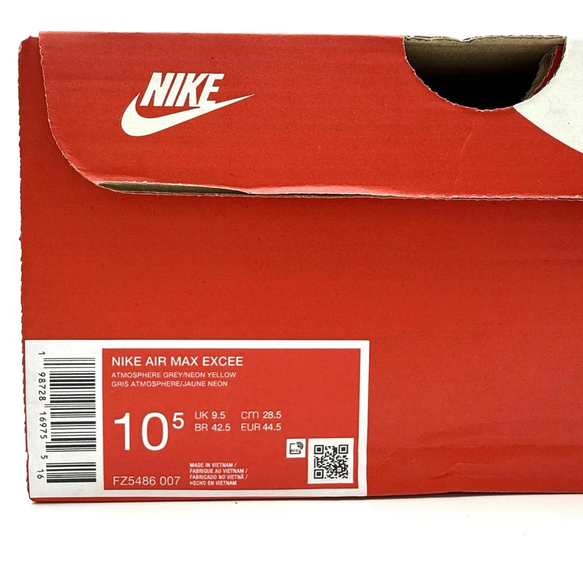 Nike shoes - Nike Air Max Excee - Air Max Excee - FZ5486-007 - Gray, Manufacturer: Atmosphere Grey/Anthracite/Black/Neon Yellow 14