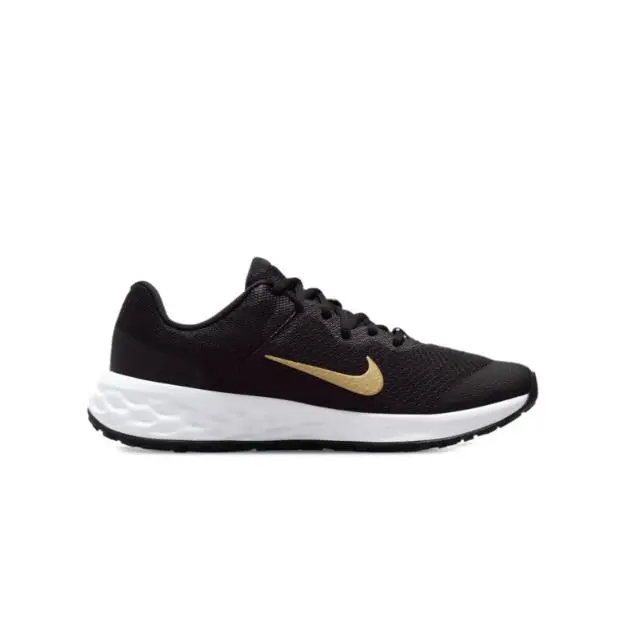 Nike shoes - Nike Revolution 6 - Revolution - Black/Metallic Gold-White 9