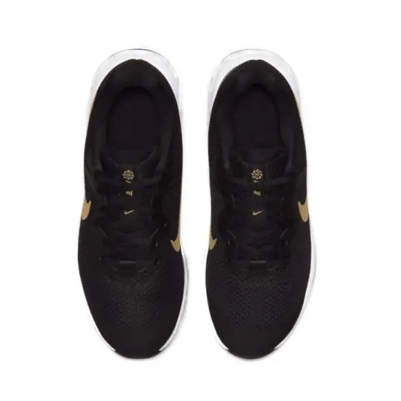 Nike shoes - Nike Revolution 6 - Revolution - Black/Metallic Gold-White 7