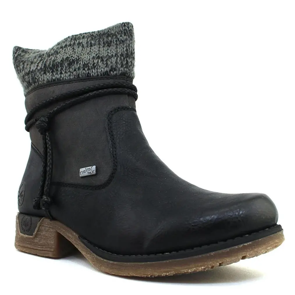 Rieker Women`s 79688 Fee Water Resistant Bootie