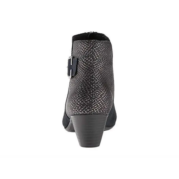 Rieker shoes - 70581-90 Sarah 81 - Sarah - Black + silver flakes (UPC: 644403512960) 3