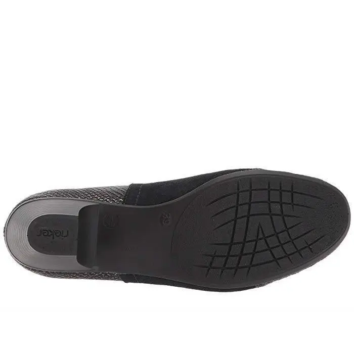 Rieker shoes - 70581-90 Sarah 81 - Sarah - Black + silver flakes (UPC: 644403512960) 5