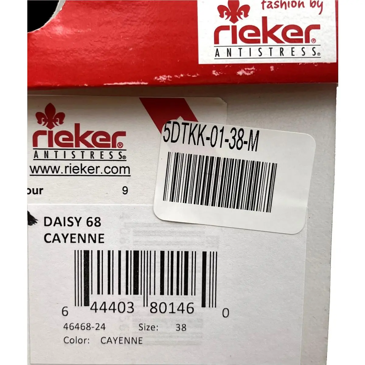 Rieker shoes - Rieker Daisy 46468-24 - Daisy - Brown (UPC: 644403801460) 9