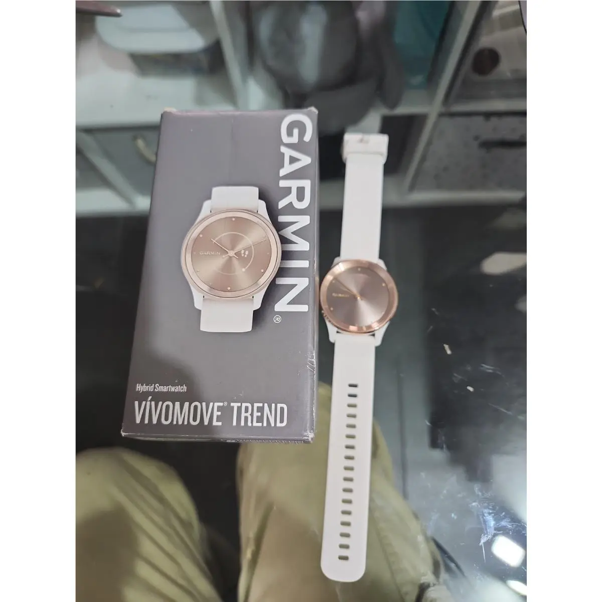 Vivomove Trend 010-02665-71 40.4mm Hybrid Watch Display Usa by Garmin