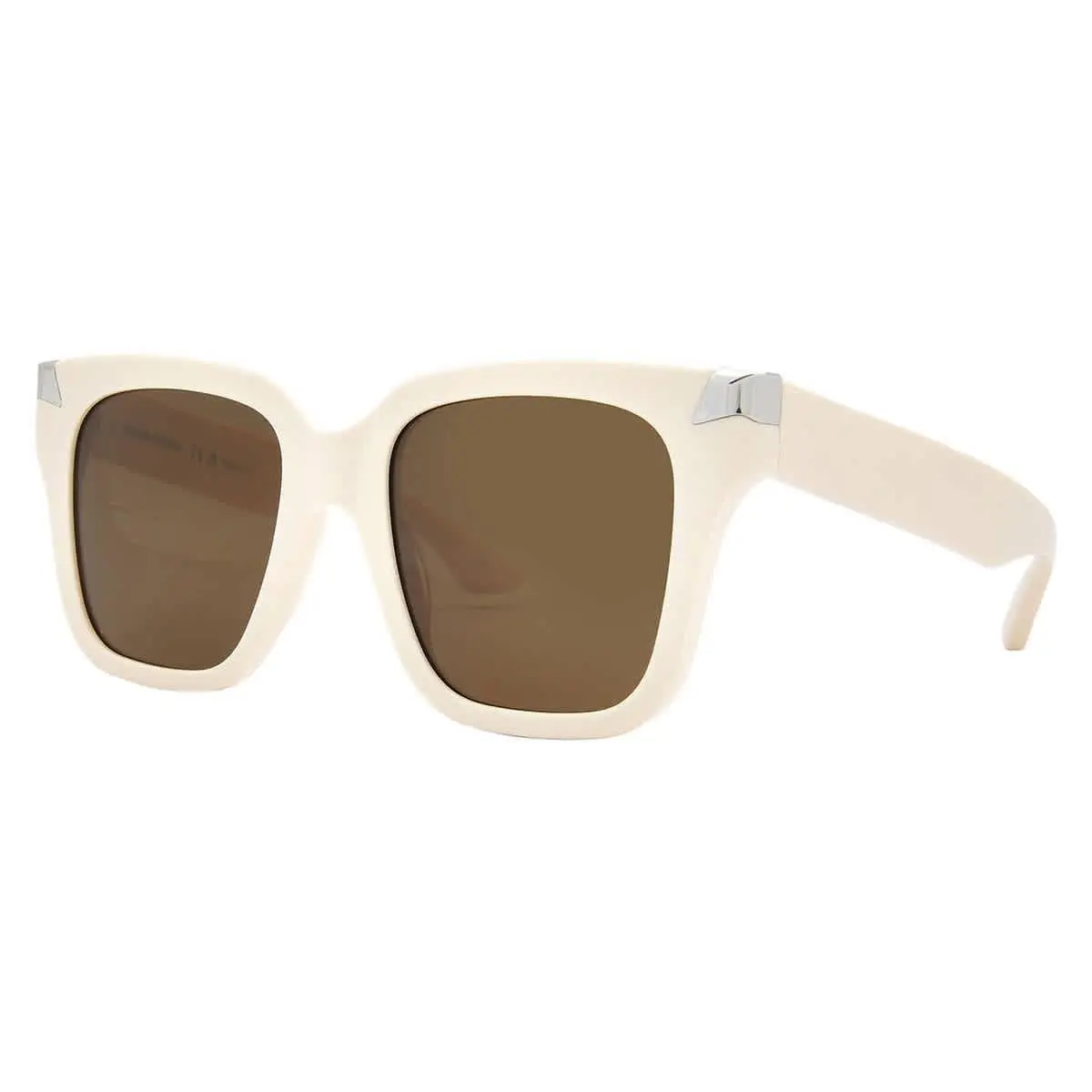 Alexander Mcqueen Brown Square Ladies Sunglasses AM0440S 004 53 AM0440S 004 53