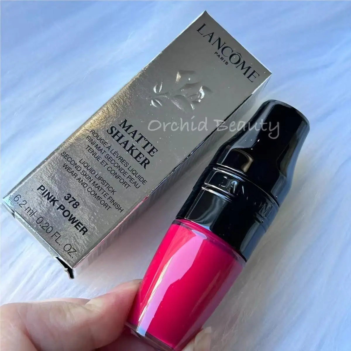 Lancome Matte Shaker Liquid Lipstick Full Size 6.2 ml/0.2 oz
