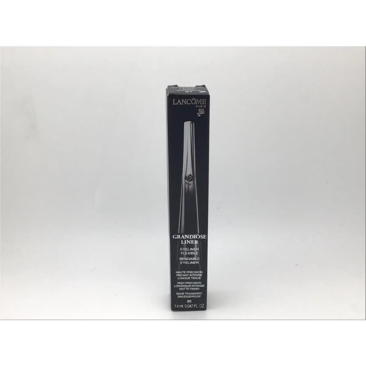 Lancome Grandiose Flexible Liquid Eyeliner 01 Noir Mirifique .047OZ B3
