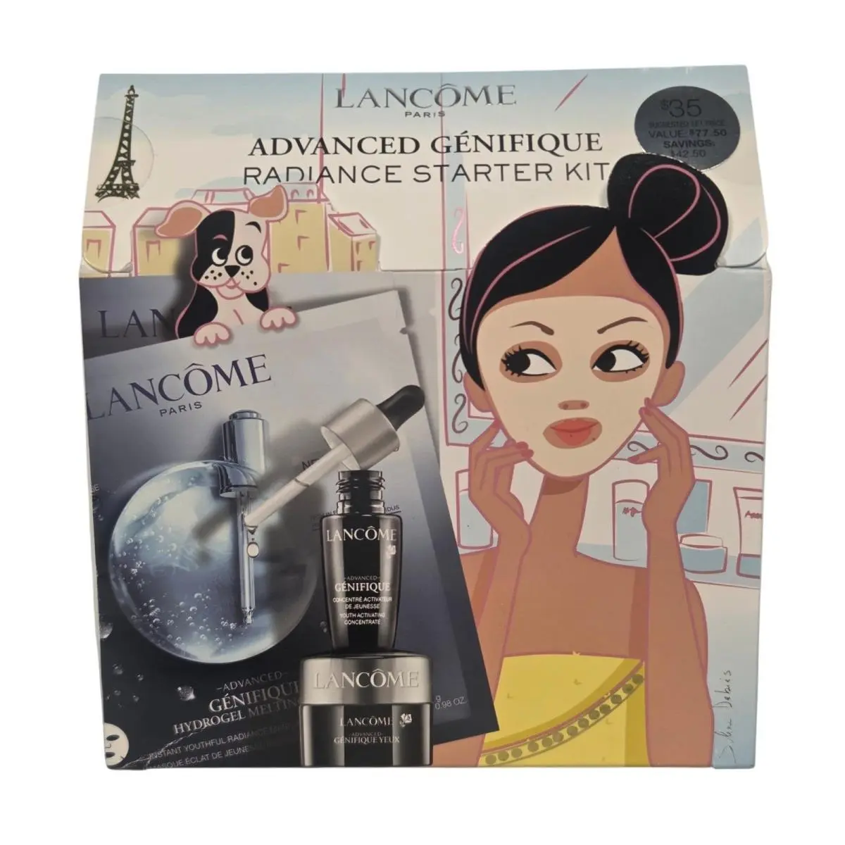 Lancome Advanced Genifique Radiance Starter Kit Blue Skincare Set by Lancôme