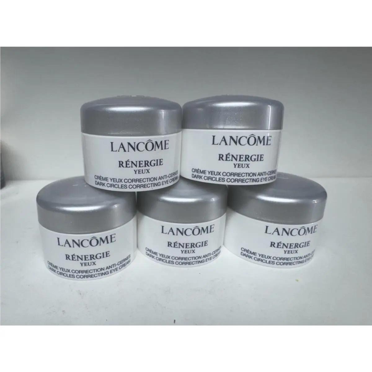 5 X Lancome Renergie Yeux Dark Circles Correcting Eye Cream 0.16 oz 5ml Nwob