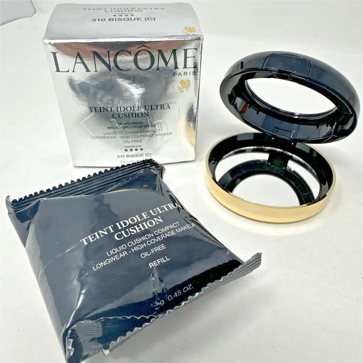 Lancome Teint Idole Ultra Cushion Liquid Cushion Compact 310 Bisque c Refill