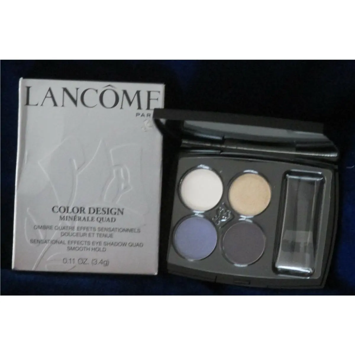 Lancome Color Design Quad Eye Shadow Palette Warm Lavender