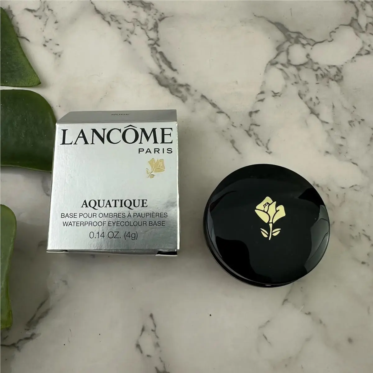Lancome Aquatique Waterproof Eye Color Shadow Base .14 oz 4g Flaw