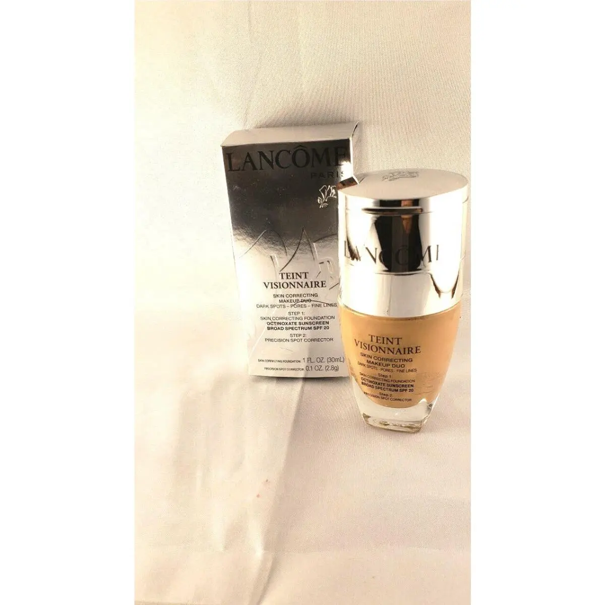 Lancome Teint Visionnaire Skin Correcting Makeup Duo 1 OZ 340 360 420 430 500