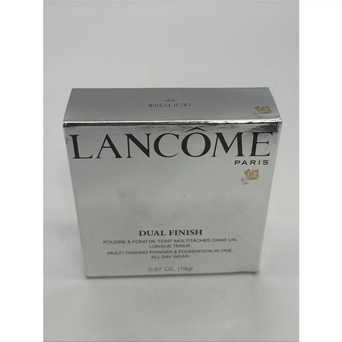 Lancome Dual Finish Multi Tasking Powder Foundation 315 Wheat II W F7