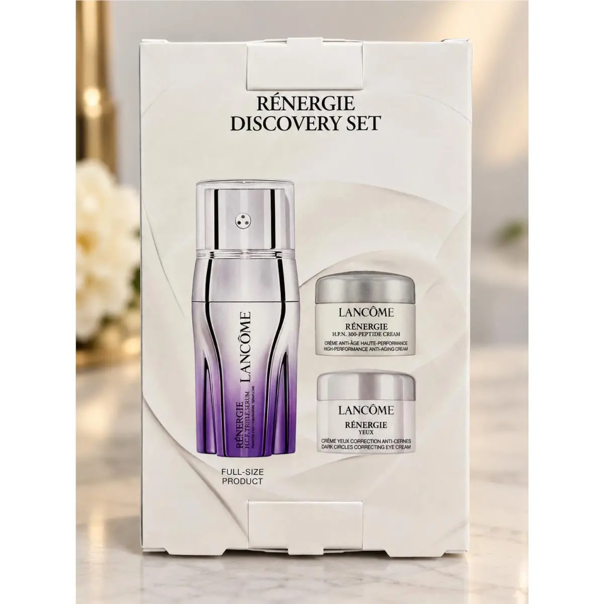 Lancome Renergie H.c.f. Triple Serum Discovery Set 3-Pc