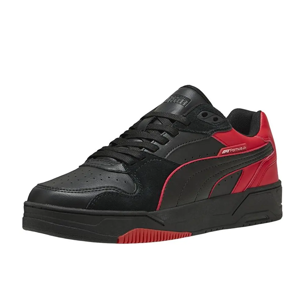 Puma shoes - PUMA F1 Rbd Break Low Lace Up - 30907601 - Black, Red 0