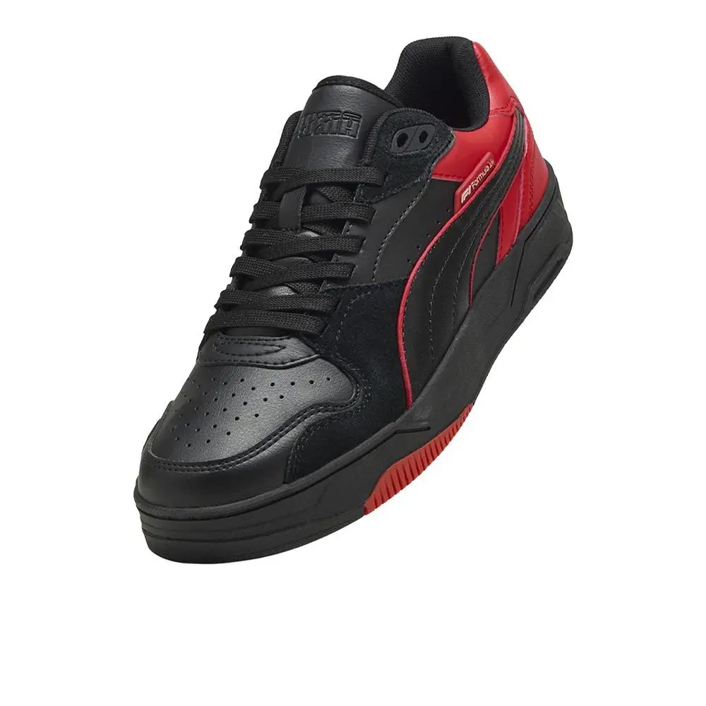 Puma shoes - PUMA F1 Rbd Break Low Lace Up - 30907601 - Black, Red 4