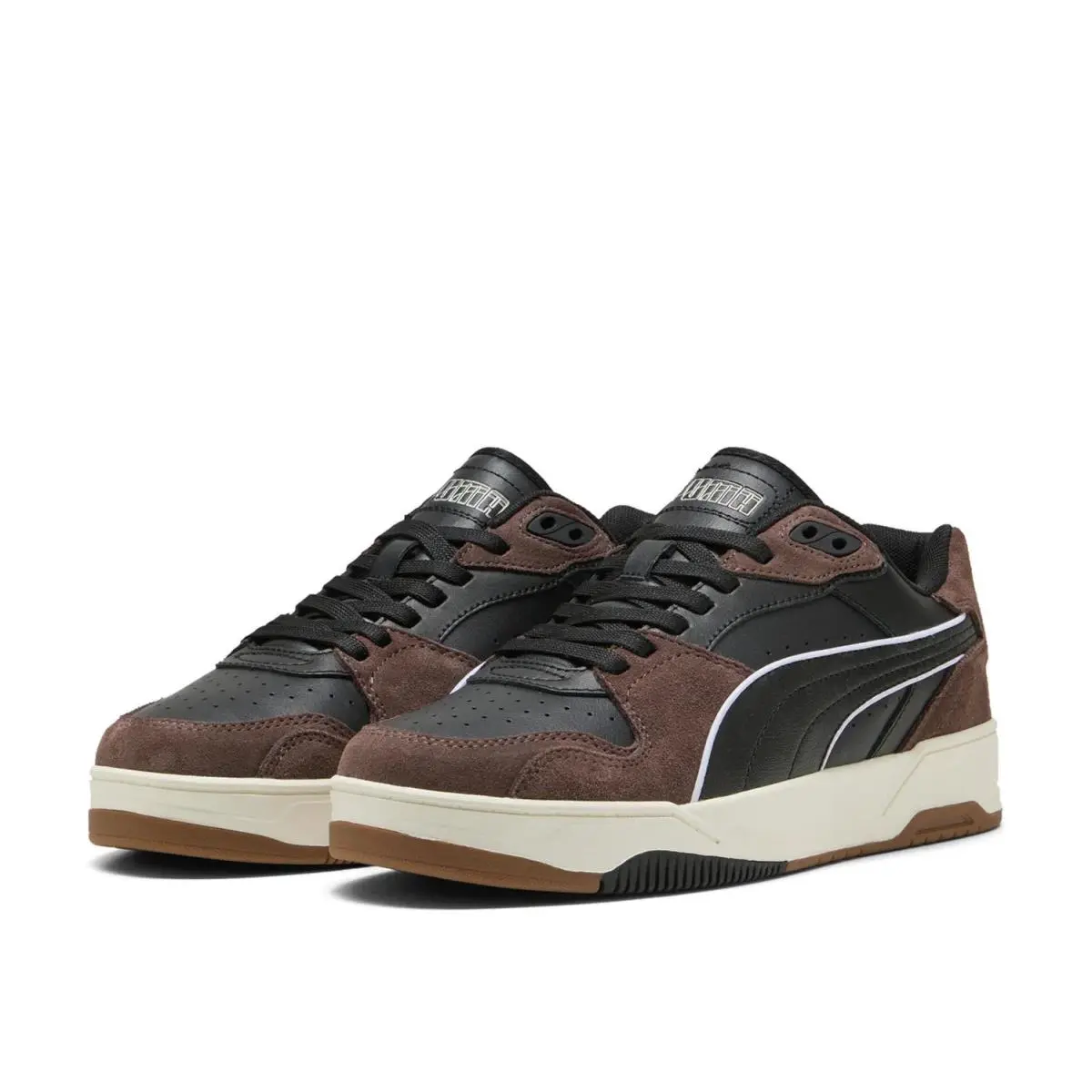 Puma shoes - Brown/Black Suede 4