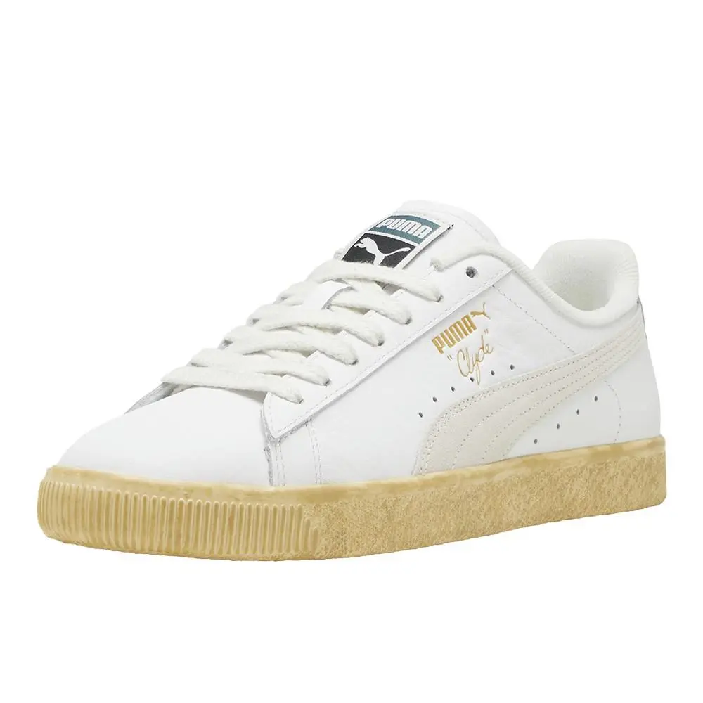Puma shoes - PUMA Clyde Vintage Lace Up - 39468704 - White 0