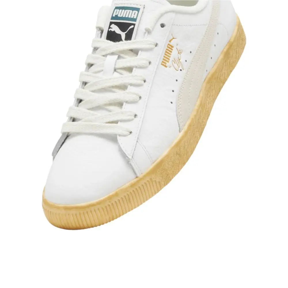 Puma shoes - PUMA Clyde Vintage Lace Up - 39468704 - White 13