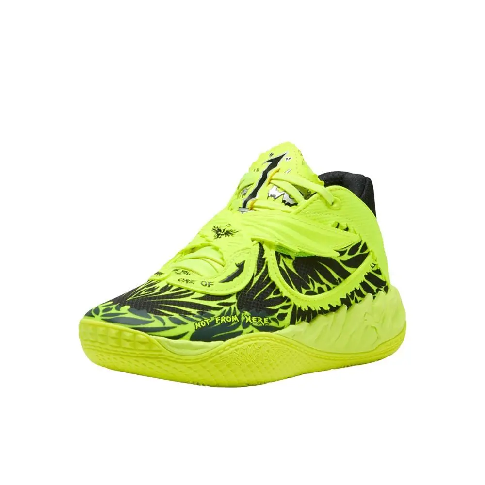 Puma shoes - PUMA  X Lamelo Ball Mb.05 Voltage Basketball  Youth - 31225101 - Yellow 8