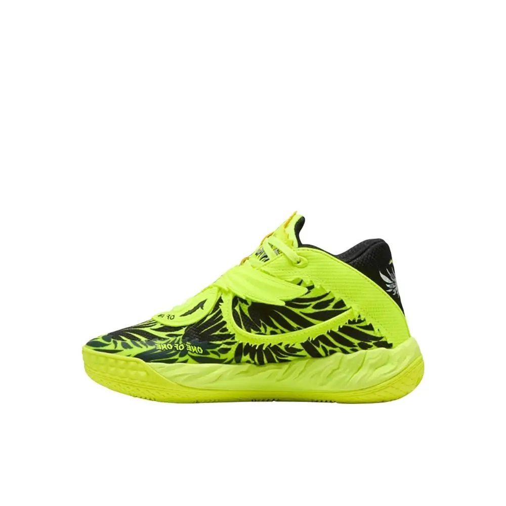 Puma shoes - PUMA  X Lamelo Ball Mb.05 Voltage Basketball  Youth - 31225101 - Yellow 9