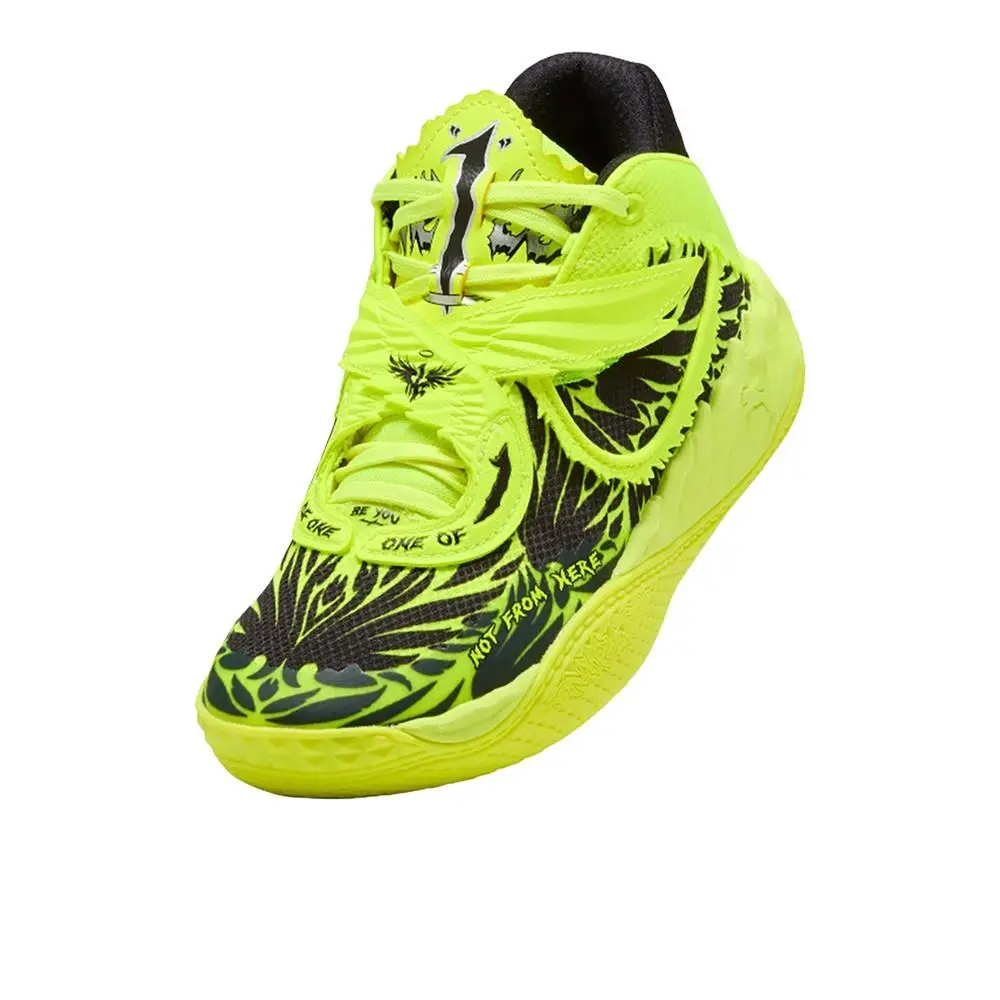 Puma shoes - PUMA  X Lamelo Ball Mb.05 Voltage Basketball  Youth - 31225101 - Yellow 12