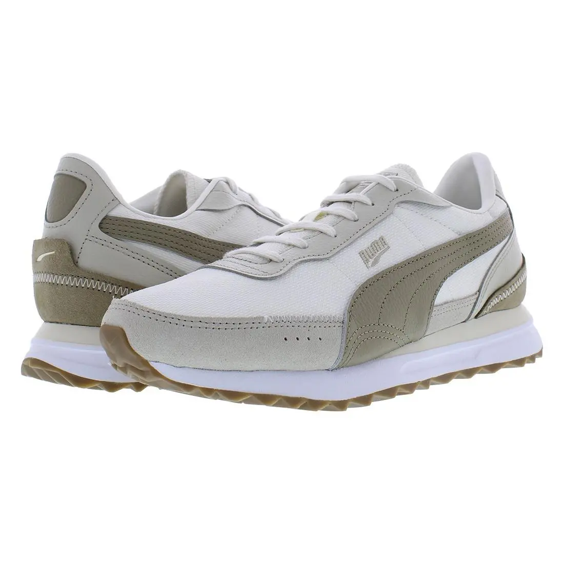 Puma shoes - Warm White/Desert Dust, Main: Off-White 3