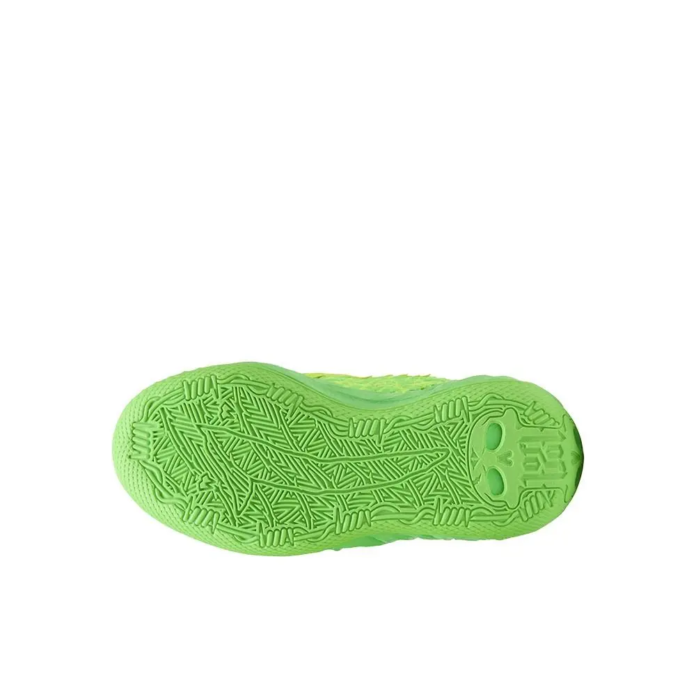 Puma shoes - PUMA Mb.05 Lo Flourish Lace Up Basketball  Youth - 40621001 - Green 3