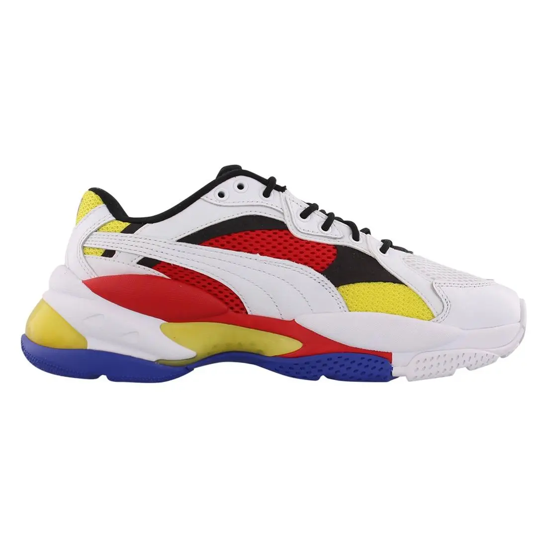 Puma shoes - Puma White/High Risk Red, Main: White 1