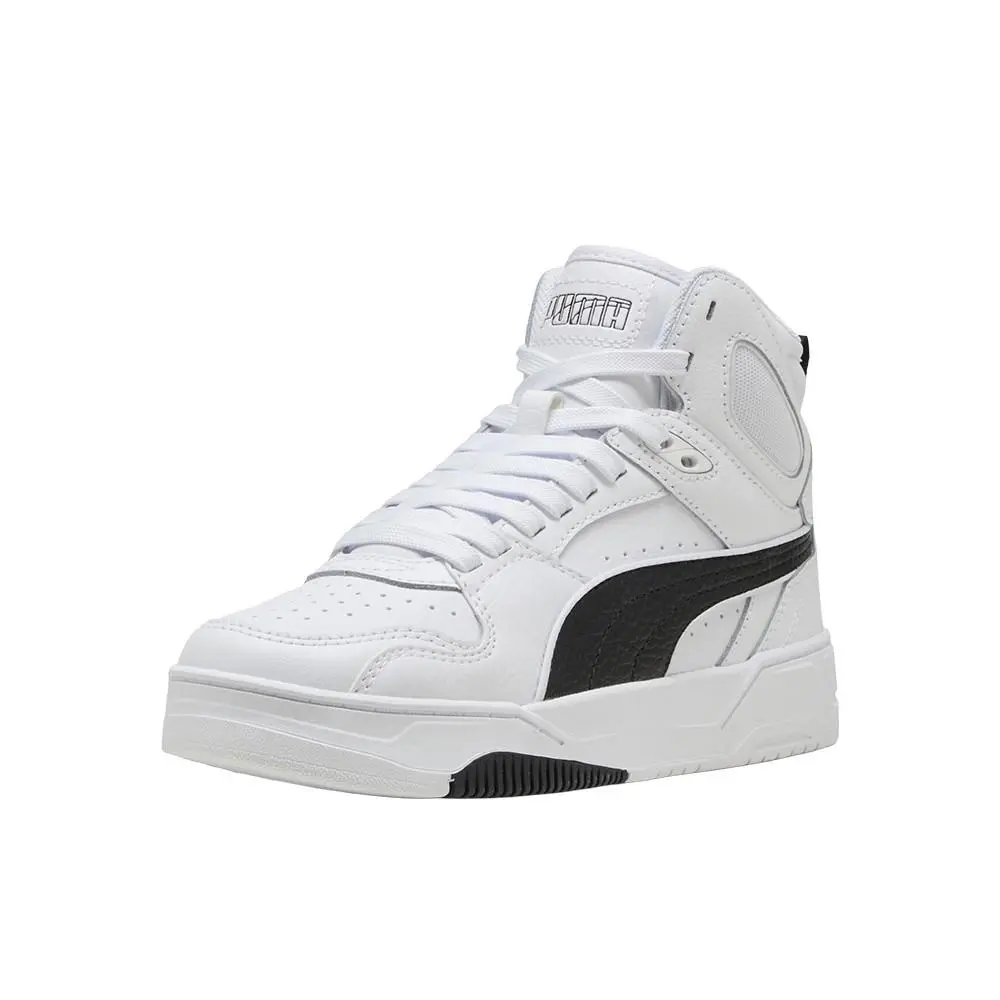 Puma shoes - PUMA Rebound Break Mid Lace Up  Youth - 40410501 - White 0
