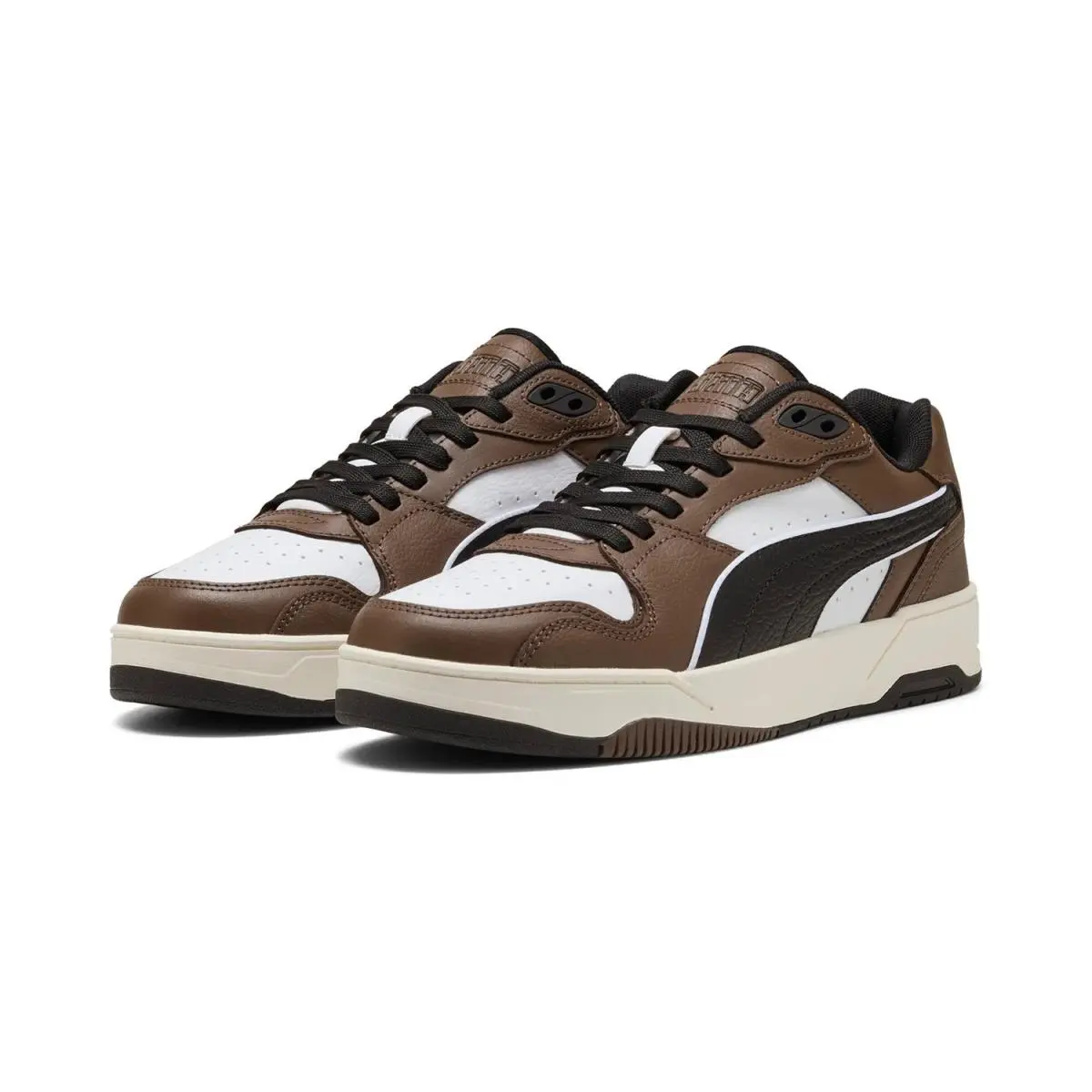 Puma shoes - 402586 08 - 402586 08 - Puma White-Black-Flat Bronze 5