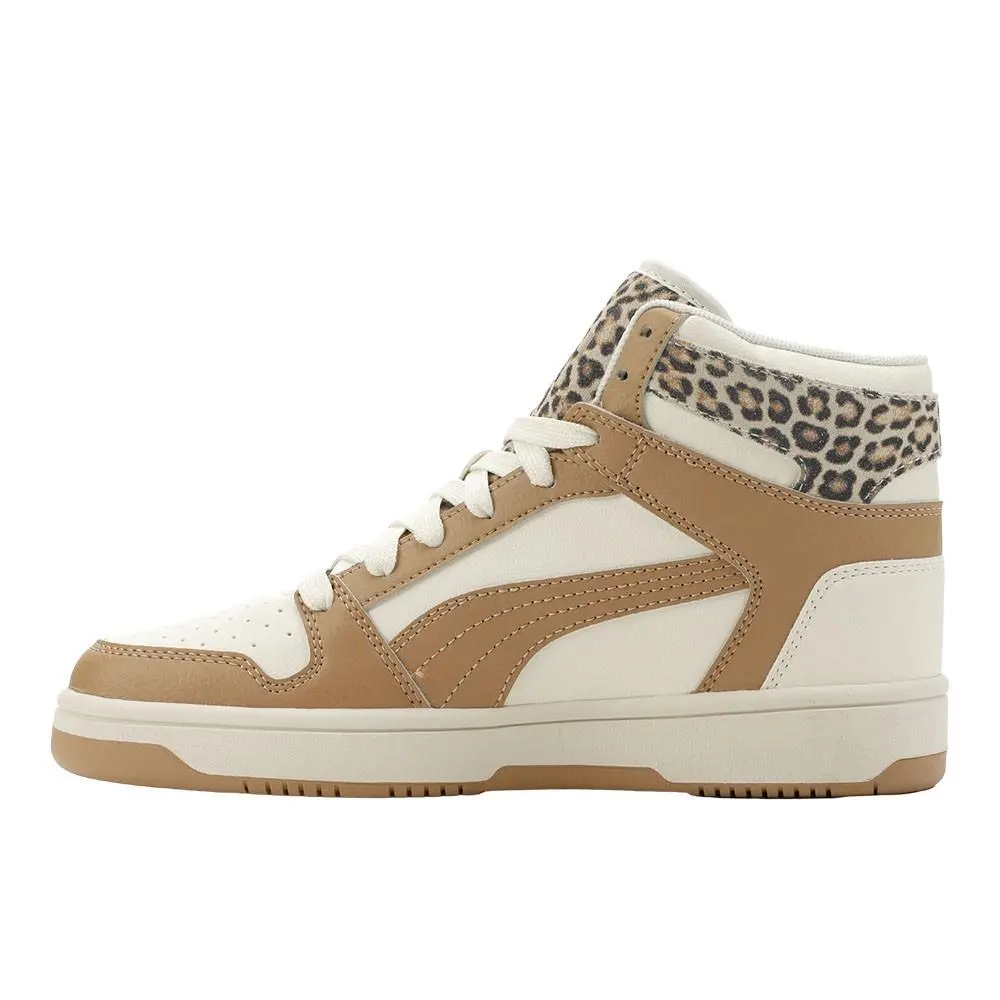 Puma shoes - PUMA Rebound Layup Rcl Leo Lace Up - 40762501 - Brown 1