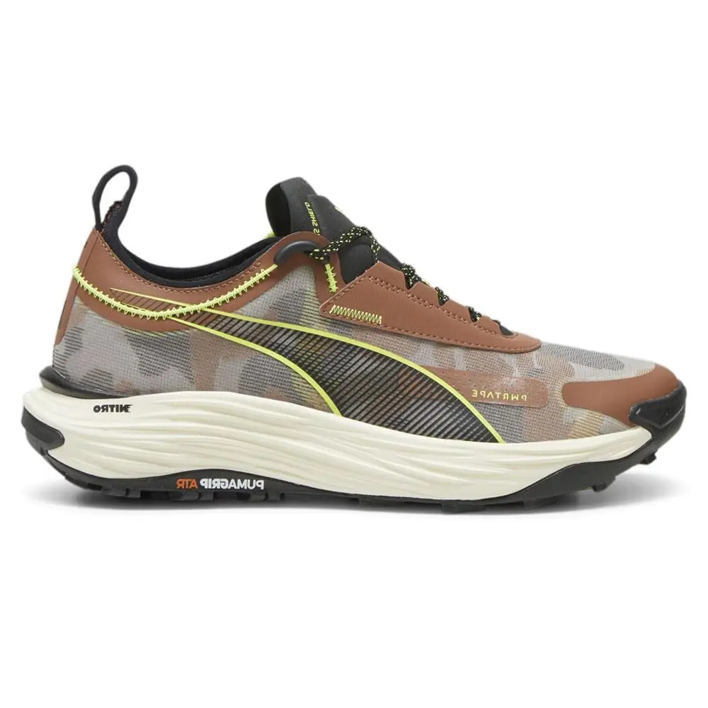 Puma Voyage Nitro 3 Running Mens Black Brown Grey Sneakers Athletic Shoes 377