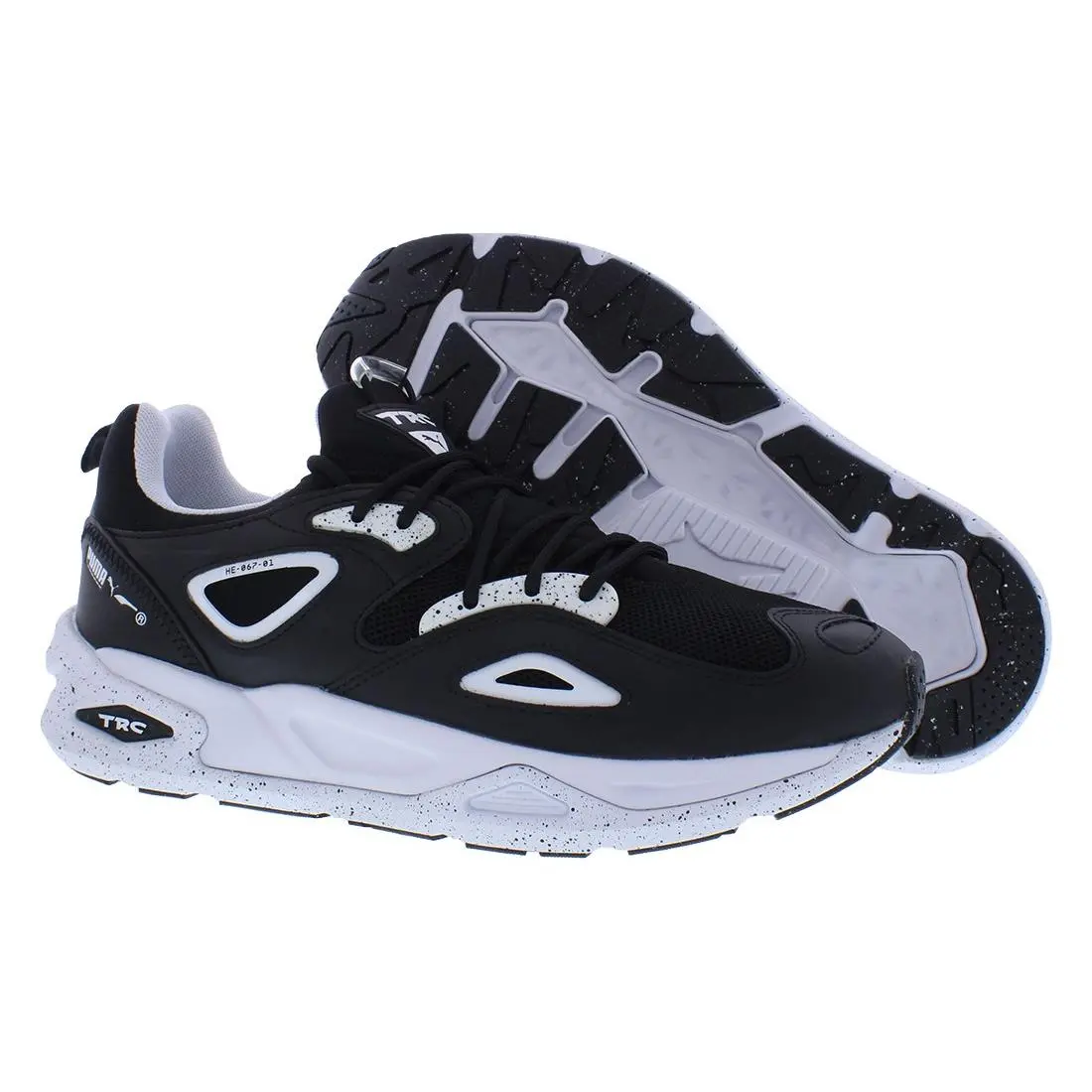 Puma shoes - Black/White, Main: Black 4