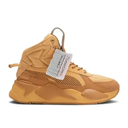 Puma Rs-x Mid & Chill Rs-x Mid Chill Men`s Mid Top Sneakers Shoes Chipmunk Beige