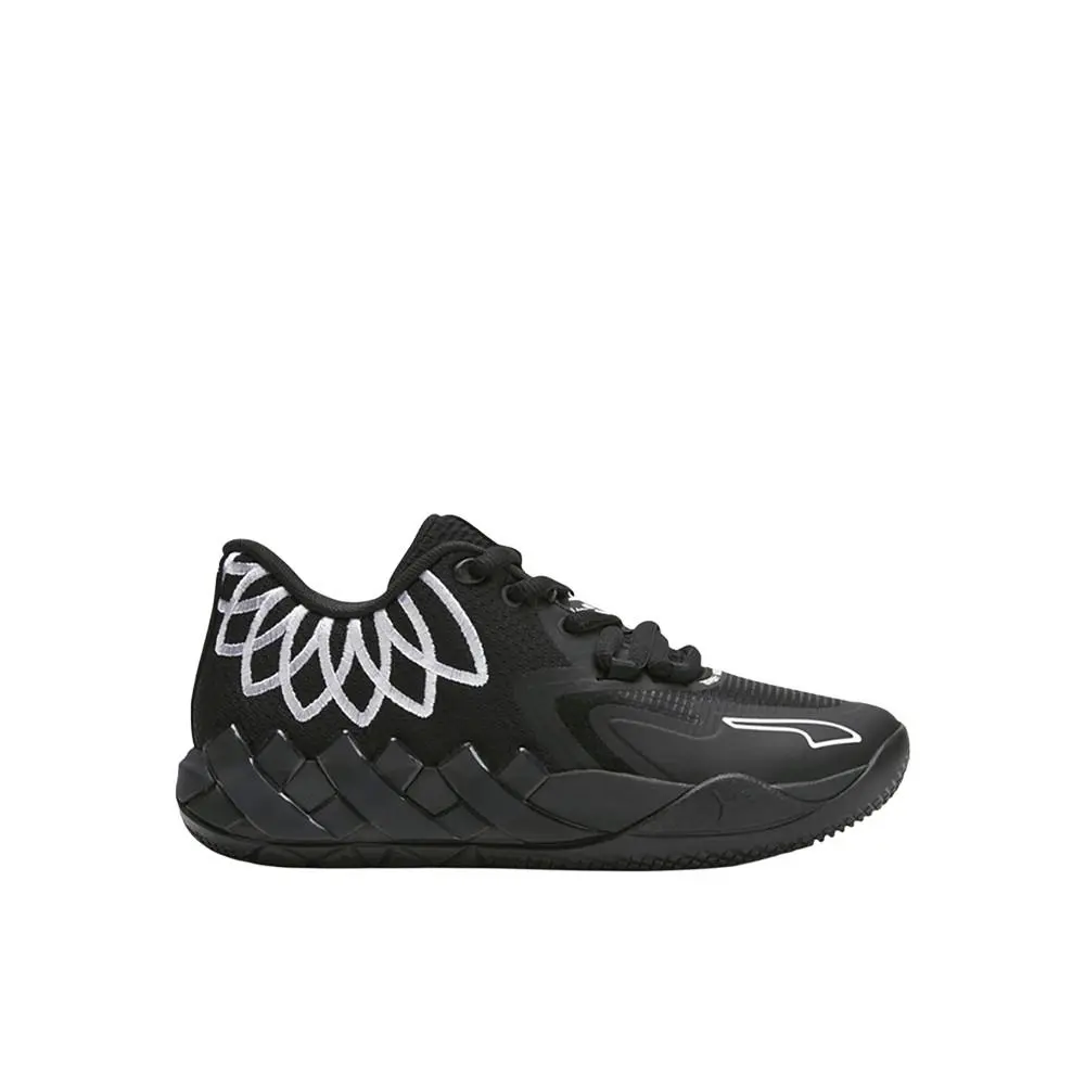 Puma X Lamelo Ball Mb.01 Lo Basketball Youth Boys Black Sneakers Athletic Shoe