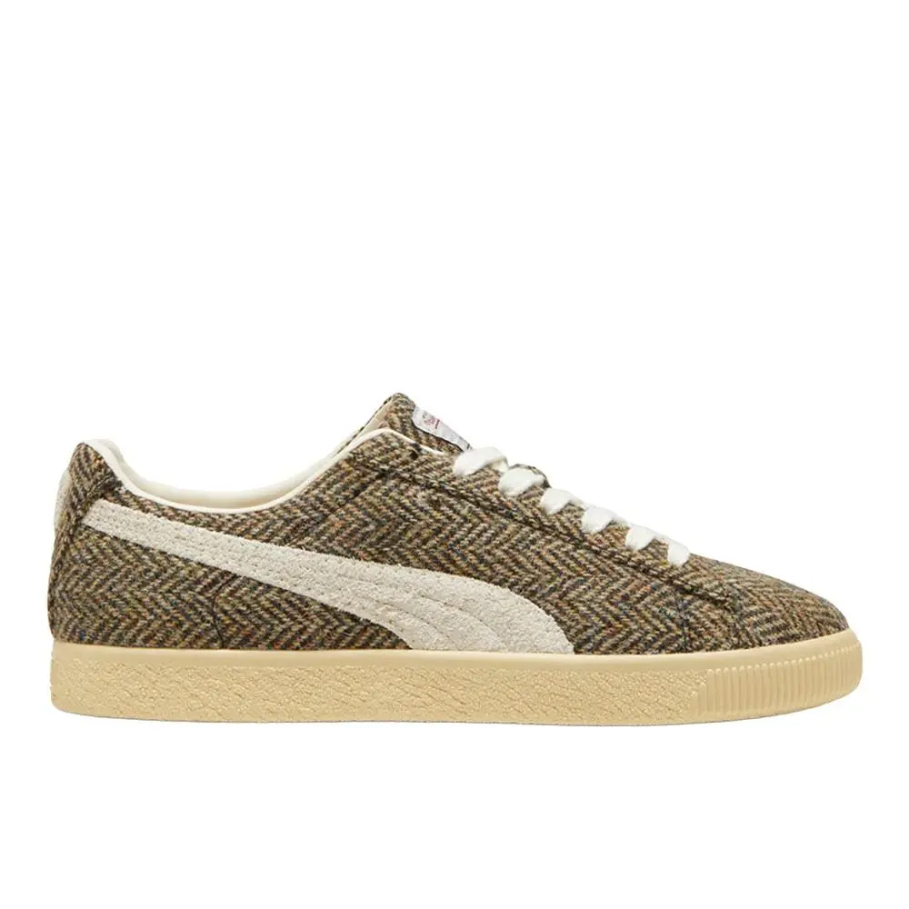 Puma shoes - PUMA Clyde Harris Tweed Lace Up - 39851201 - Beige 5