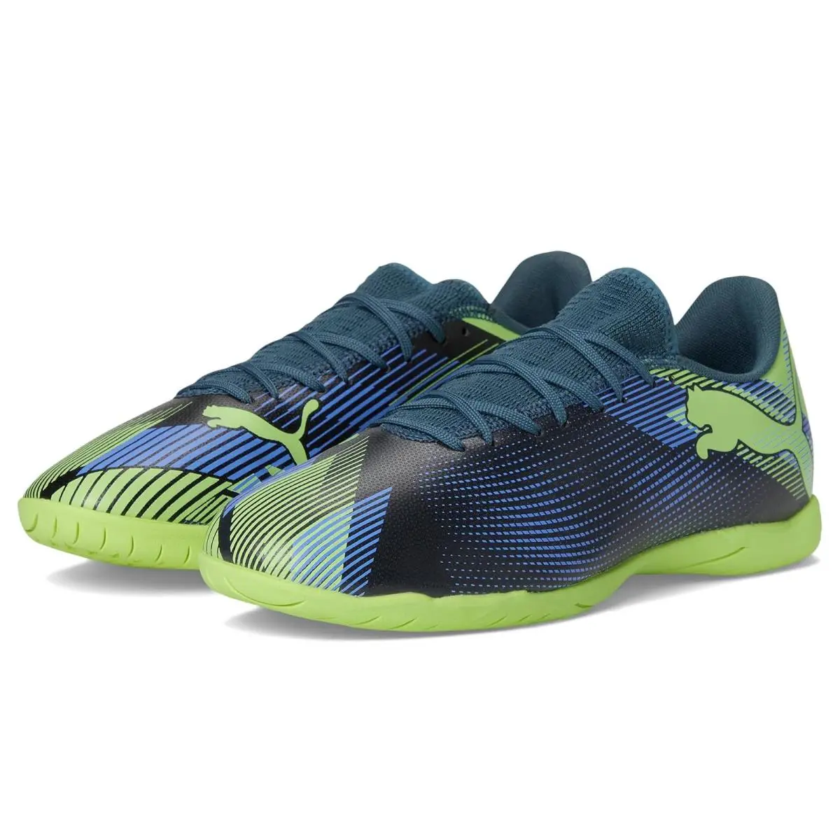Puma shoes - Gray Skies-Elektro Purple-Fizzy Apple-Puma White 6