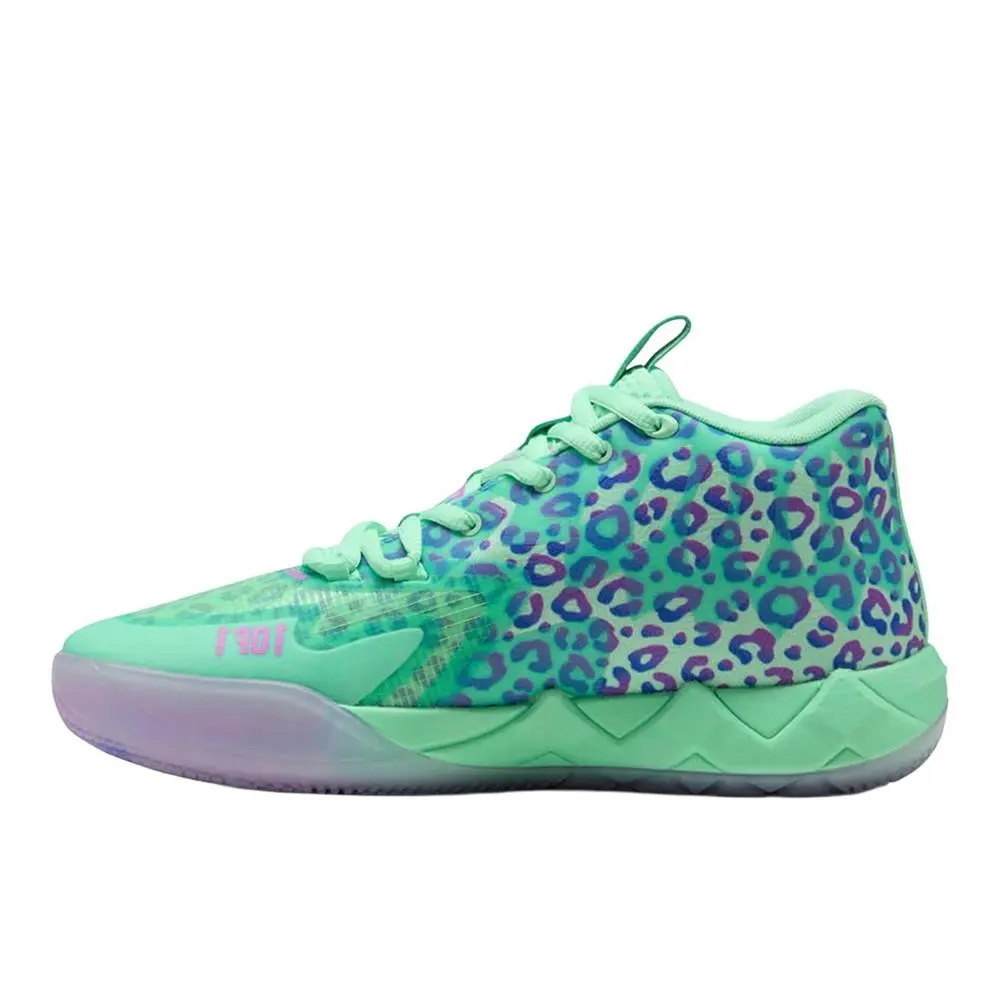 Puma shoes - PUMA  X Lamelo Ball Mb.01 Alien Safari Basketball - 31140101 - Green 1